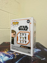 Load image into Gallery viewer, Funko POP! Star Wars: Mandalorian LUKE SKYWALKER with Grogu #482 w/ Protector