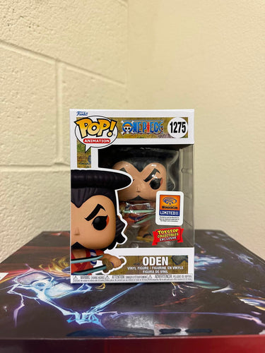 Funko POP! Onepiece ODEN Toystop Exclusive  WONDER CON 2023 Sticker w/ Protector