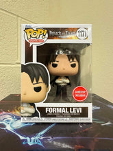 Load image into Gallery viewer, Funko POP!  Attack on Titan FORMAL LEVI GameStop Exclusive #1171 w/ Protector