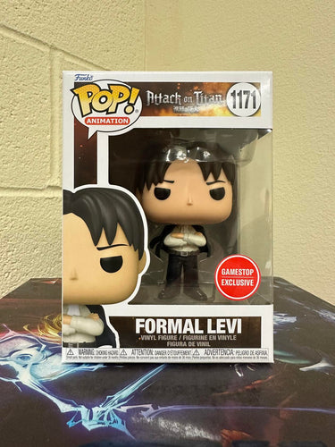 Funko POP!  Attack on Titan FORMAL LEVI GameStop Exclusive #1171 w/ Protector