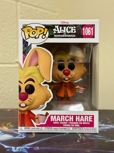 Funko POP! Alice in Wonderland 70th Anniversary MARCH HARE #1061 w/ Protector