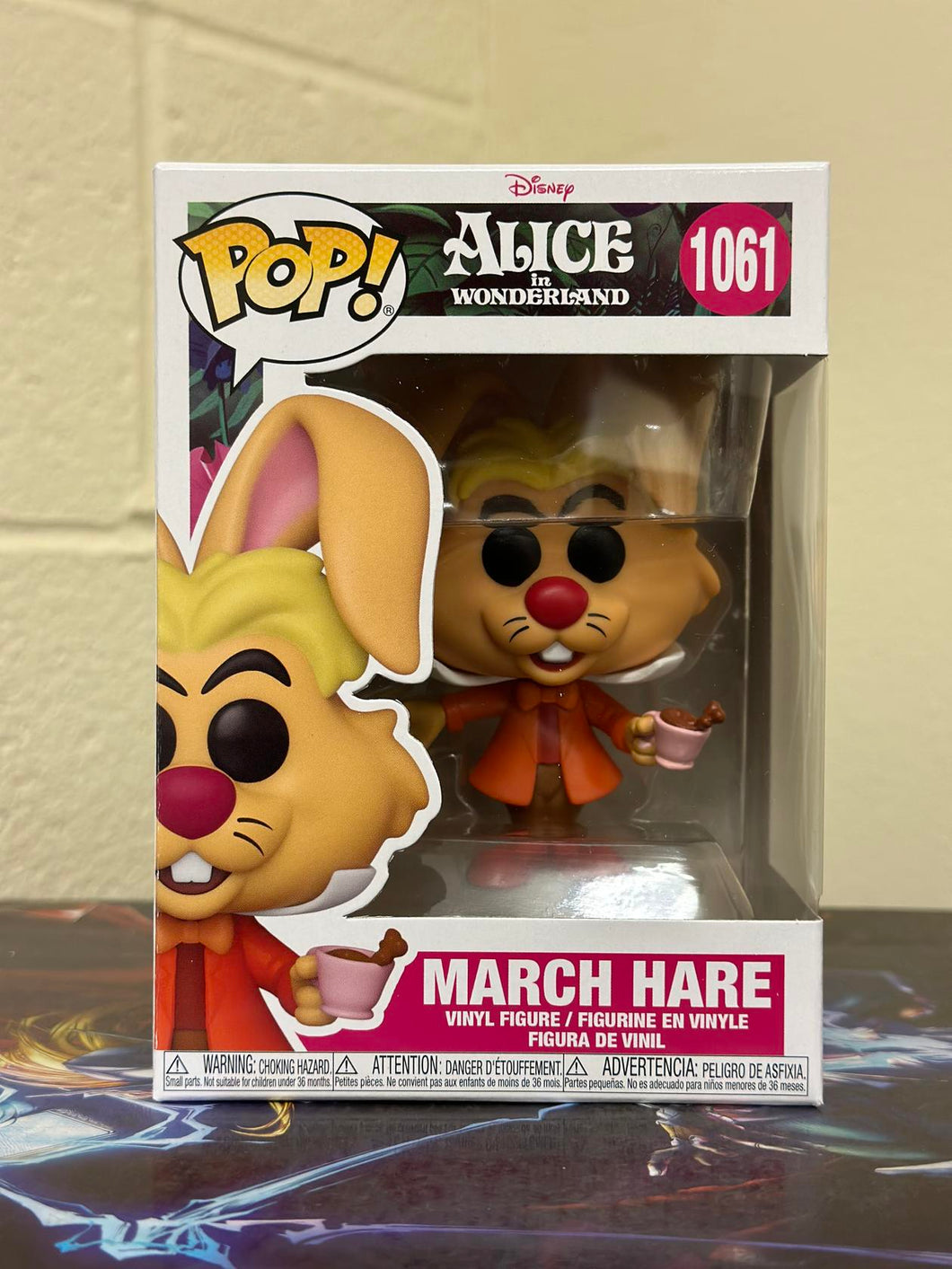 Funko POP! Alice in Wonderland 70th Anniversary MARCH HARE #1061 w/ Protector