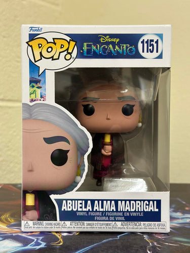 Funko POP! Disney: Encanto ABUELA ALMA MADRIGAL Figure #1151 w/ Protector