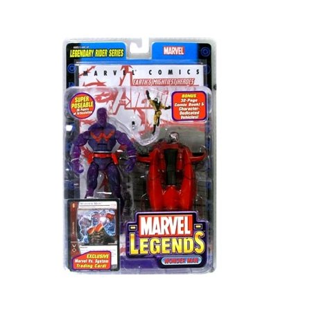 Marvel Legends - Legendary Rider Series - Wonder Man Action Figure 2005